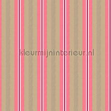 Blurred lines khaki roze papier peint 300131 romantique moderne Eijffinger