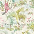 Palm scene wit papier peint 300140 romantique moderne Styles