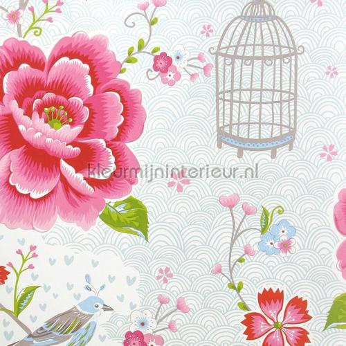 Birds in paradise behang 300161 romantisch modern Eijffinger