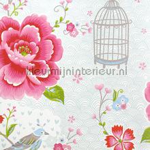 Birds in paradise behang 300161 romantisch modern Eijffinger