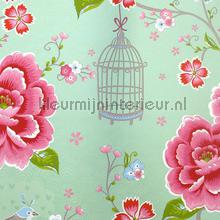 Birds in paradise papier peint 300162 romantique moderne Eijffinger