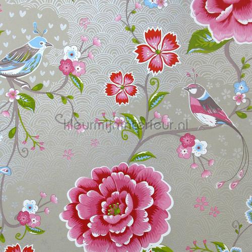 Birds in paradise papier peint 300163 romantique moderne Eijffinger