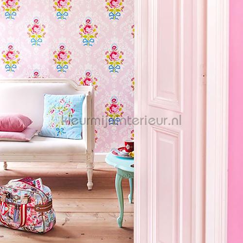 Pip Shabby Chic Pink tapet 313003 PiP Wallpaper II Eijffinger