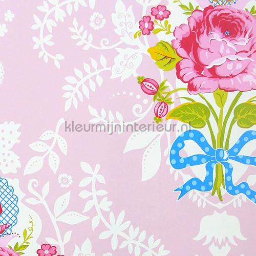 Pip Shabby Chic Pink tapet 313003 PiP Wallpaper II Eijffinger