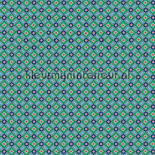 PIP geometric blauw-groen behang tapeten Eijffinger weltraum 