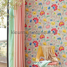 PiP Floral Fantasy Licht Taupe behang Eijffinger PiP Wallpaper III 341039