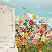 PiP Wild flowerland behang fotomurali Eijffinger PiP studio wallpaper 