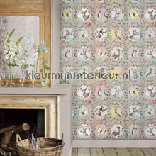 PIP Oh Deer Behang papier murales Eijffinger PiP studio wallpaper 