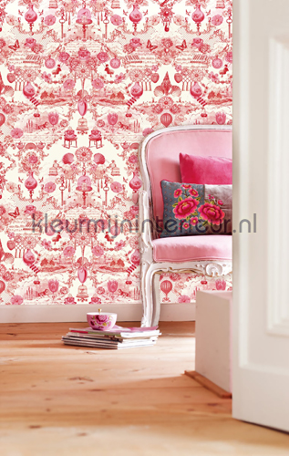 PIP de Jouy Behang fotobehang 341091 PiP studio wallpaper Eijffinger