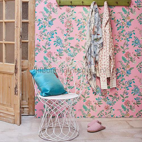 PiP Botanical Print Grey behang 375065 Pip Wallpaper IV Eijffinger