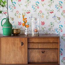 Cherry PiP Bright Blue tapet 375024 Pip Wallpaper IV Eijffinger