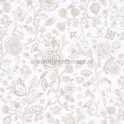 PiP Spring to Life Two Tone Off White tapet 375010 Pip Wallpaper IV Eijffinger