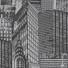 Buildings 3D relief sticker wallstickers AS Creation vindue stickers 
