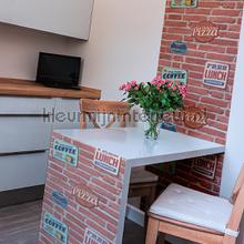 Lunchroom 3D relief sticker stickers mureaux AS Creation Sticker top 15 