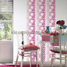 Flower power XL sticker wallstickers AS Creation vindue stickers 