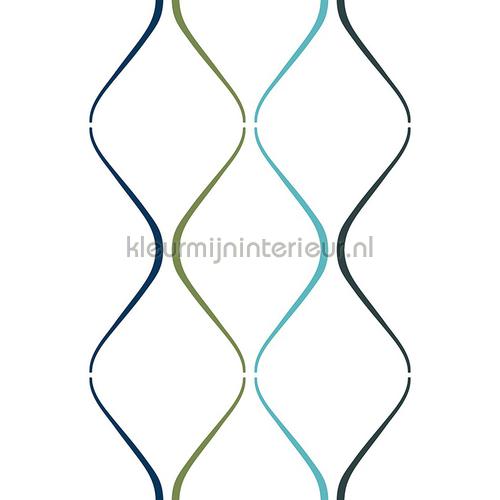 Retro diablo lines XL sticker interieurstickers 942271 abstract modern AS Creation