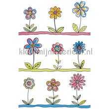 Gewoon bloemetjes XL sticker wallstickers AS Creation vindue stickers 