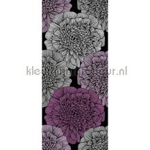 Giant grafic flower XL sticker wallstickers AS Creation vindue stickers 