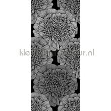 Giant grafic flower XL sticker wallstickers AS Creation vindue stickers 