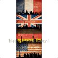 Flags united XL sticker decorative selbstkleber 942491 teenager Kinder