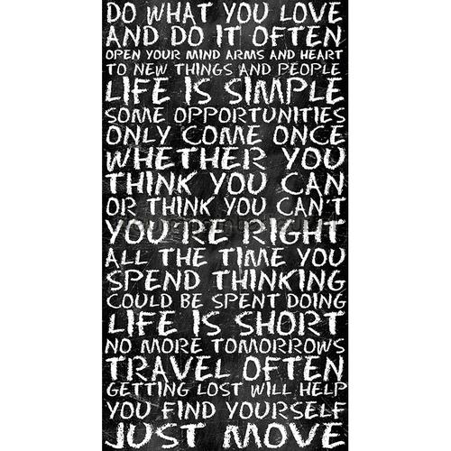 Life lessons XL sticker adesivi murali 942671 cucina AS Creation