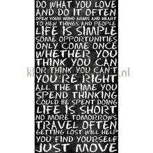 Life lessons XL sticker interieurstickers AS Creation abstract modern 