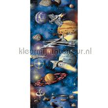 Spaceships and planets XL sticker decoration stickers AS Creation teenager 