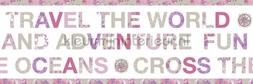 Wereld rand papier peint PRLI6919-4017 Borders for Children Caselio