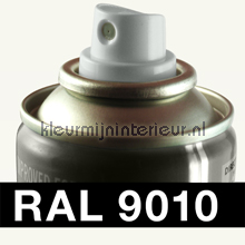 RAL 9010 Zuiverwit carpaint ral spraycan 