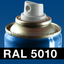 RAL 5010 Gentiaanblauw autolak RAL spuitbus sneldrogend 