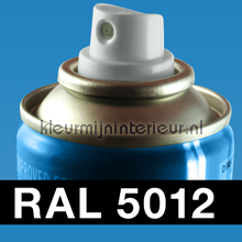 RAL 5012 Lichtblauw pintura carro ral spraycan 
