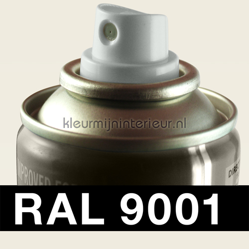 RAL 9001 Cremewit peinture voiture ral spraycan