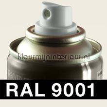 RAL 9001 Cremewit pintura para coches pintura ral en spray 