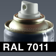 RAL 7011 IJzergrijs pintura carro ral spraycan 