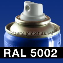 RAL 5002 Ultramarijn blauw pintura carro ral spraycan 