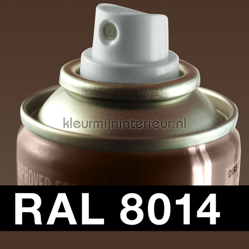 RAL 8014 Sepiabruin pintura para coches pintura ral en spray