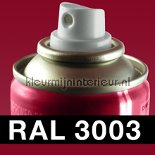 RAL 3003 Robijnrood pintura carro ral spraycan 