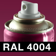 RAL 4004 Bordeauxpaars pintura carro ral spraycan 