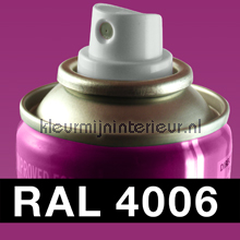 RAL 4006 Verkeerspurper pintura para coches pintura ral en spray 