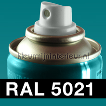 RAL 5021 Waterblauw autolak RAL spuitbus sneldrogend 