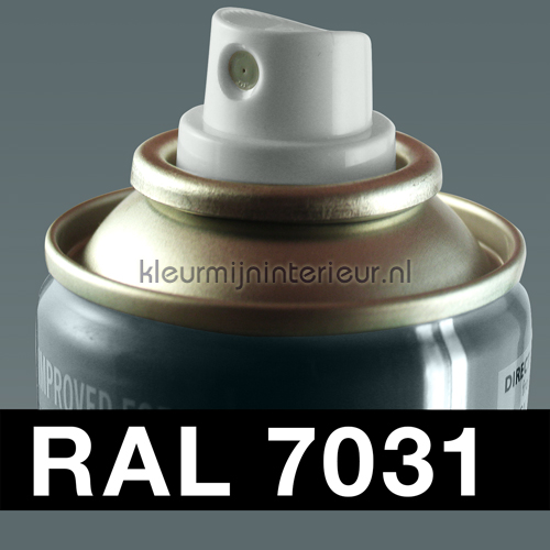 RAL 7031 Blauwgrijs pintura carro ral spraycan