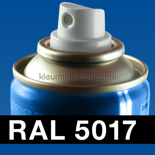 RAL 5017 Verkeersblauw autolak RAL spuitbus sneldrogend