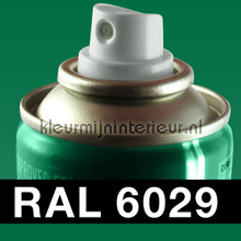 RAL 6029 Mintgroen autolak RAL spuitbus sneldrogend 