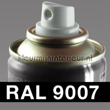 RAL 9007 Grijs aluminium autolak RAL spuitbus sneldrogend 