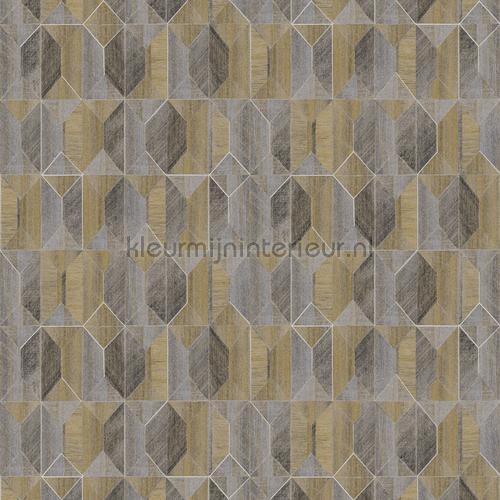 marquetry behang pri006 Modern - Abstract Khroma