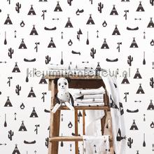 Wigwam papel de parede Behang Expresse Puck and Rose 27117