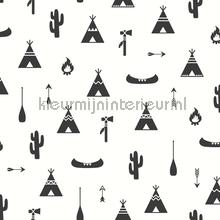 Wigwam papel de parede Behang Expresse Puck and Rose 27117