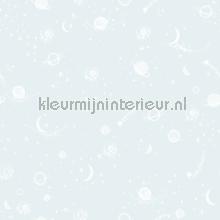 Sterren en planeten blauw wallcovering Behang Expresse urban 