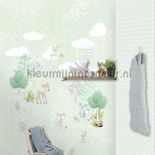 Bloemruiten wallcovering 27130 girls Behang Expresse