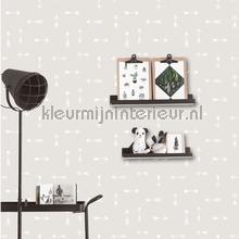 Pijlen grijs wallcovering 27137 Puck and Rose Behang Expresse